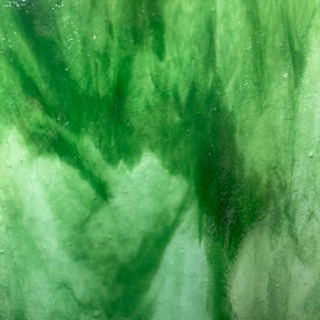 Pale Green Ice & Dense Green Stipple