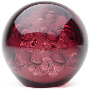 Paperweight Large Spa Bubbles Eggplant - Stained Glass Express 