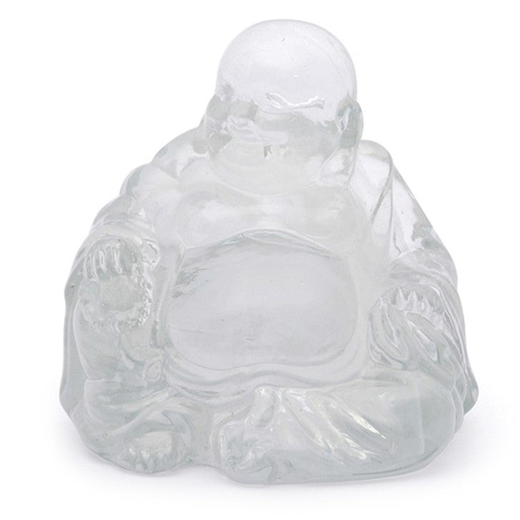 Paperweight Laughing Budha Glow Vapor - Stained Glass Express 