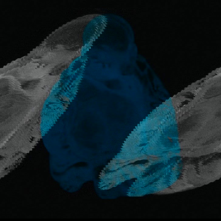 Paperweight Laughing Budha Glow Vapor - Stained Glass Express 