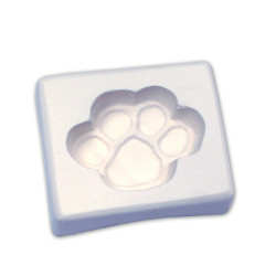 Paw Print Casting Mold - Stained Glass Express 