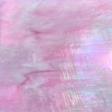 Pink, White Opal Iridescent