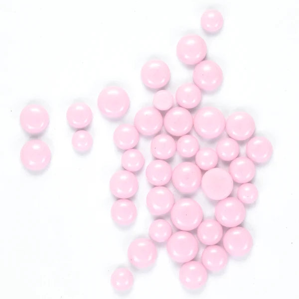 96 COE Frit Balls Opal Powder Pink