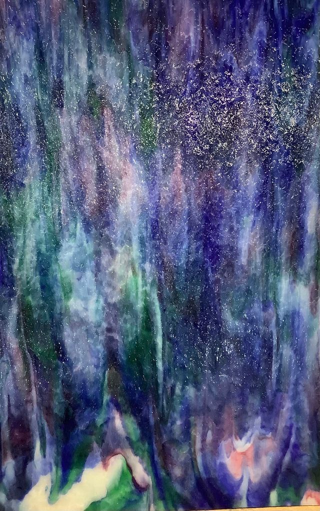 ROY BL, SEA GR, G PK, W, V - Stained Glass Express 