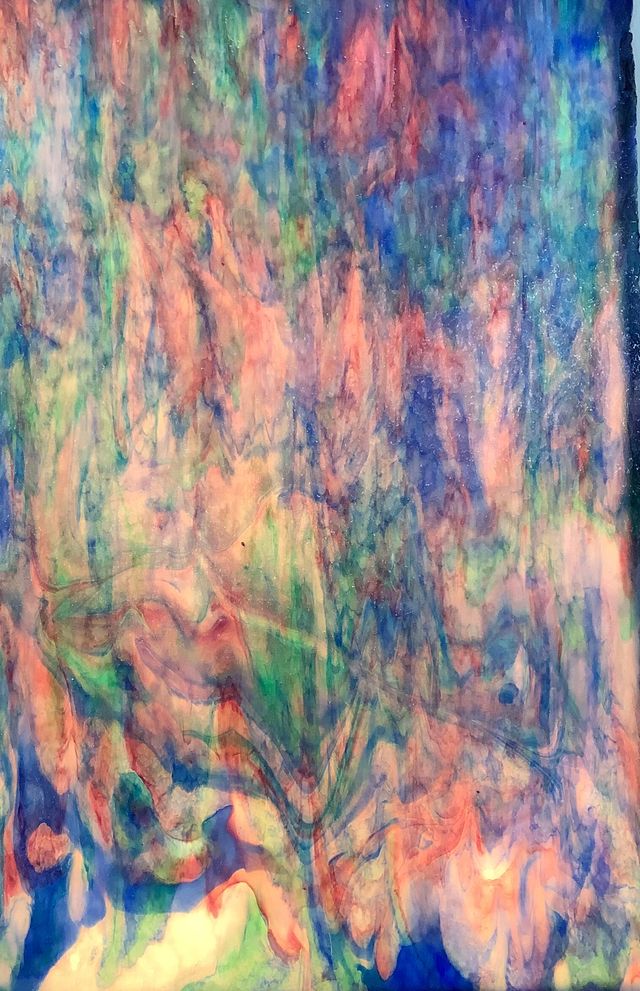 ROY BL, SEA GR, G PK, W, V - Stained Glass Express 