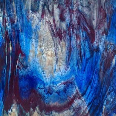Red with White, Cobalt Blue True Dichro