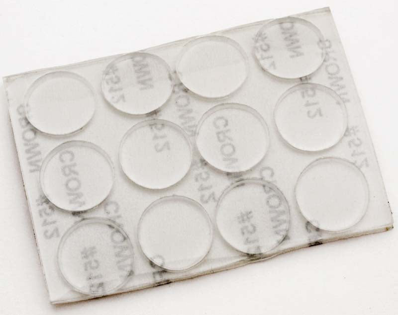 Rubber Box Feet (12 Count) - Stained Glass Express 