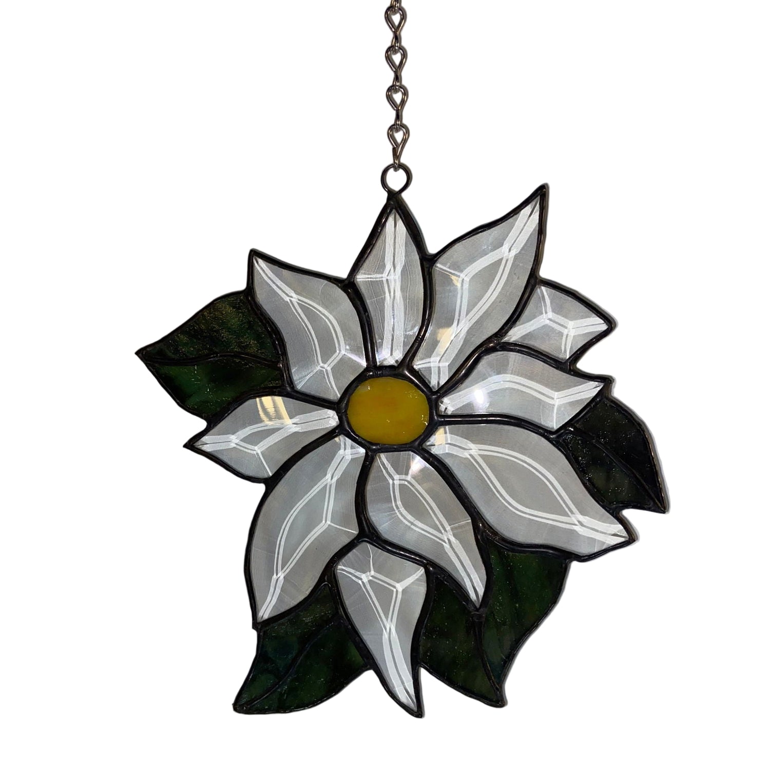 SC Poinsettia  Bevel - Stained Glass Express 