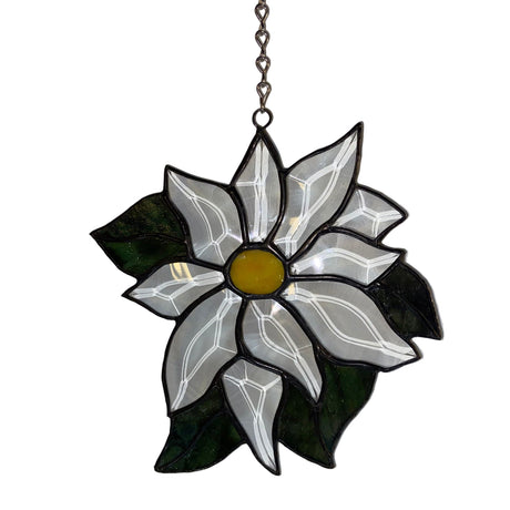 SC Poinsettia  Bevel - Stained Glass Express 