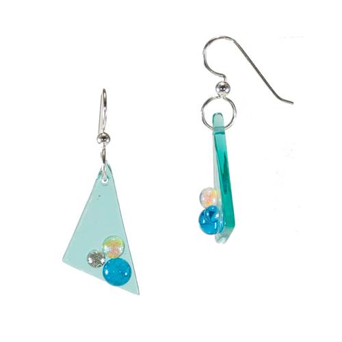 Earring Fused layered