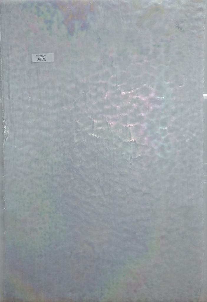 SOFT  WHITE OPAL IRIDIZED - Stained Glass Express 