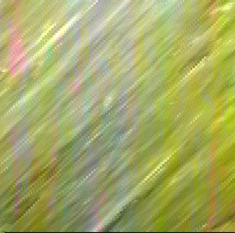 SPRING GREEN, PINK, WHITE WISPY - Stained Glass Express 