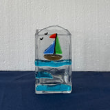 Vase Sailboat 4"