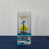 Vase Sailboat 6"