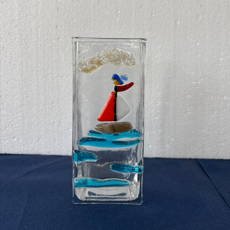 Vase Sailboat 6"