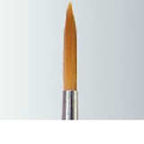Scharff Kolinsky Series 455 Golden Taklon Liner Brush - Stained Glass Express 