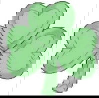 Shamrock Bevel Cluster - Stained Glass Express 