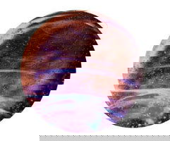 Silver Iris Rod 33 COE - Stained Glass Express 