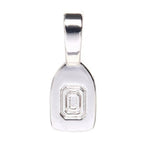 Silver Plated Smooth Bail 20 Pack - Stained Glass Express 