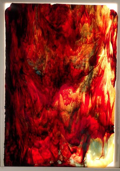 Silver Yellow, Blue and Red Stipple - Stained Glass Express 