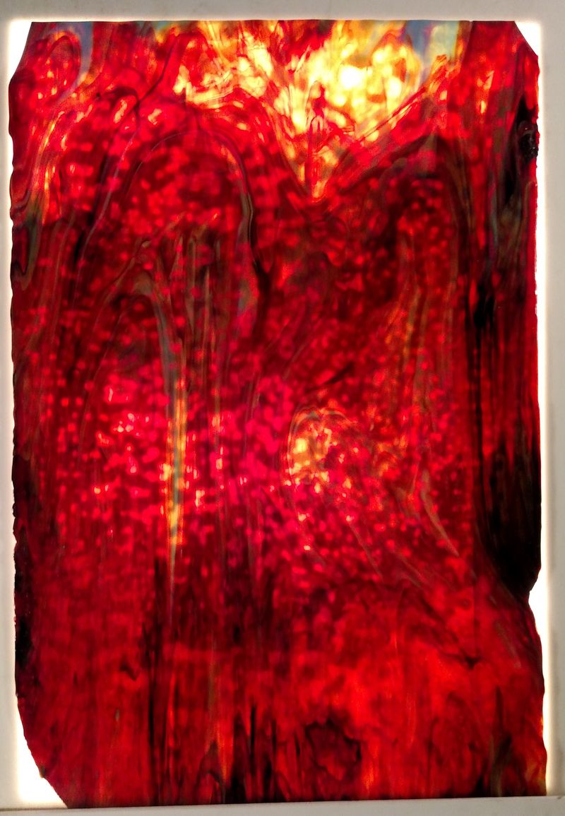 Silver Yellow Copper Red & Blue - Stained Glass Express 