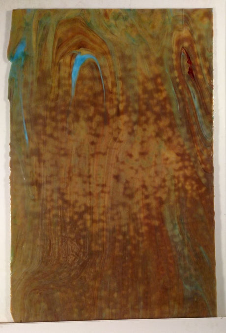 Silver Yellow Turquoise Gold & Pink - Stained Glass Express 