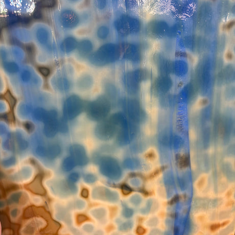 Silver Yellow and Cobalt Blue Oceana