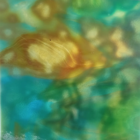 Silver Yellow with Turquoise, Green