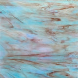 Sky Blue, Dark Purple, White Iridescent