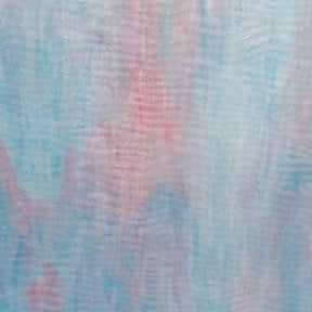 Sky Blue, Pink, White Ripple