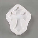 Small Cross Frit Casting Mold - Stained Glass Express 