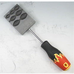 Small Olives Graphite Bead Shaper - Stained Glass Express 