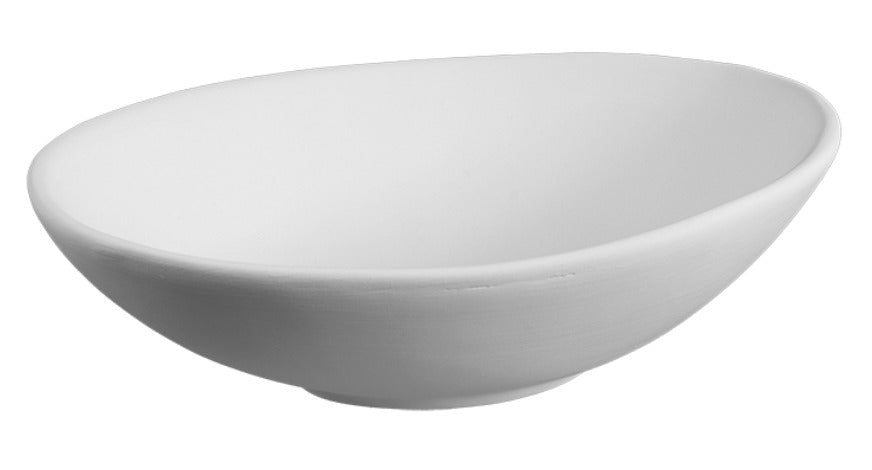 Small Organic Oval Plate Mold - Stained Glass Express 