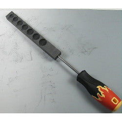 Small Ribbed Graphite Bead Shaper - Stained Glass Express 