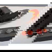 Small Round Coin Graphite Bead Press - Stained Glass Express 