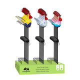 Solar Rooster Garden Stake