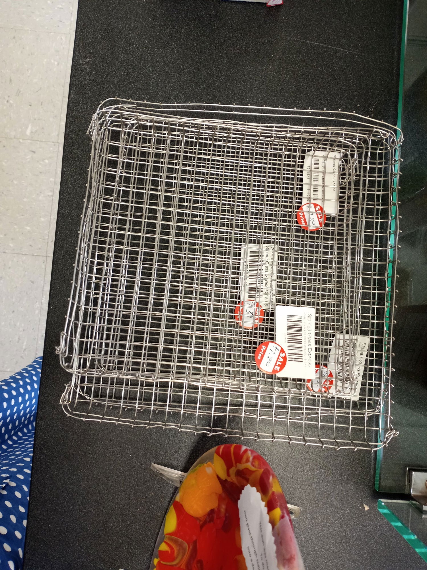 Stainless Steel Mesh for Scrap Melts - Stained Glass Express 