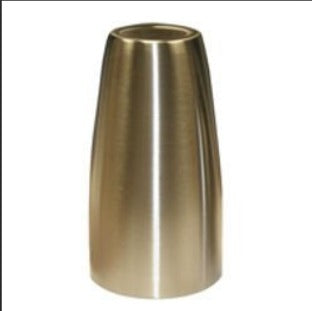 Stainless Steel Vase Former Drape Mold Tall - Stained Glass Express 