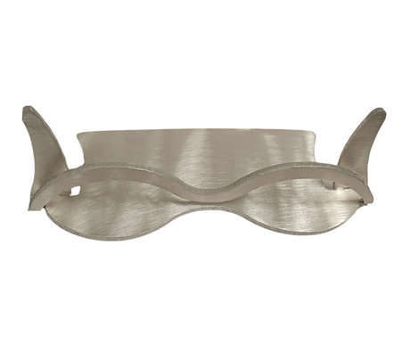 Stand Brushed Aluminum Wave - Stained Glass Express 