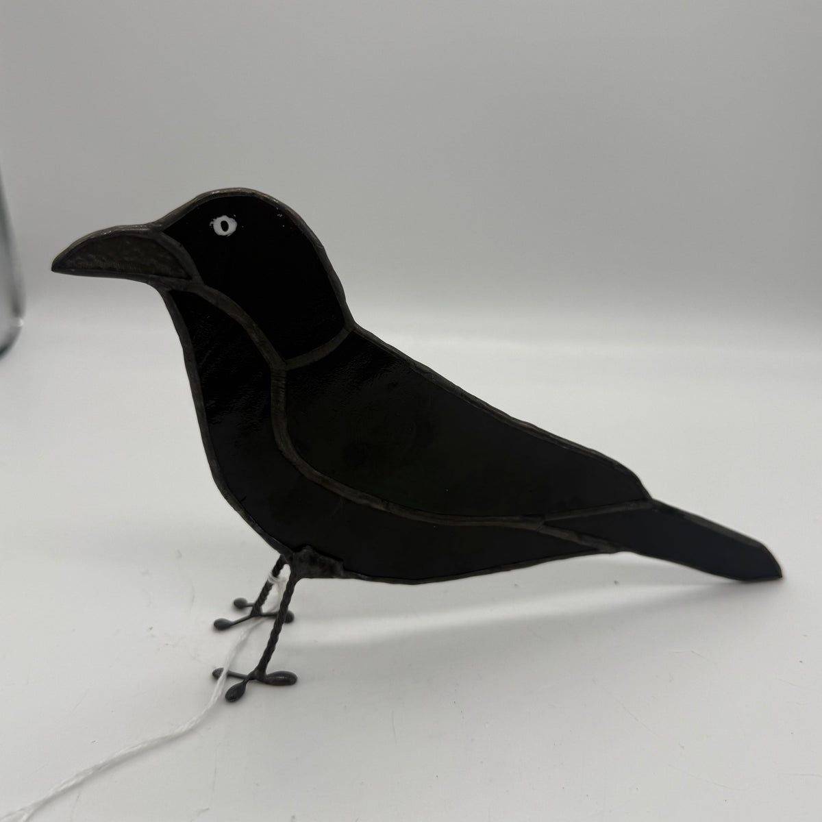 Standing Crow stained glass