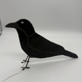 Standing Crow stained glass