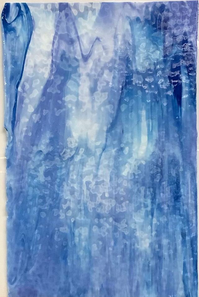 Steel Blue & Sky Blue - Stained Glass Express 