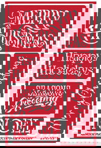 Stencil Over N Over Merry Christmas S - Stained Glass Express 