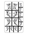 Stencil Rub N Etch Angels - Stained Glass Express 