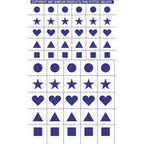 Stencil Rub N Etch Geometric Design - Stained Glass Express 