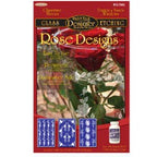 Stencil Set Rub N Etch Rose Design - Stained Glass Express 