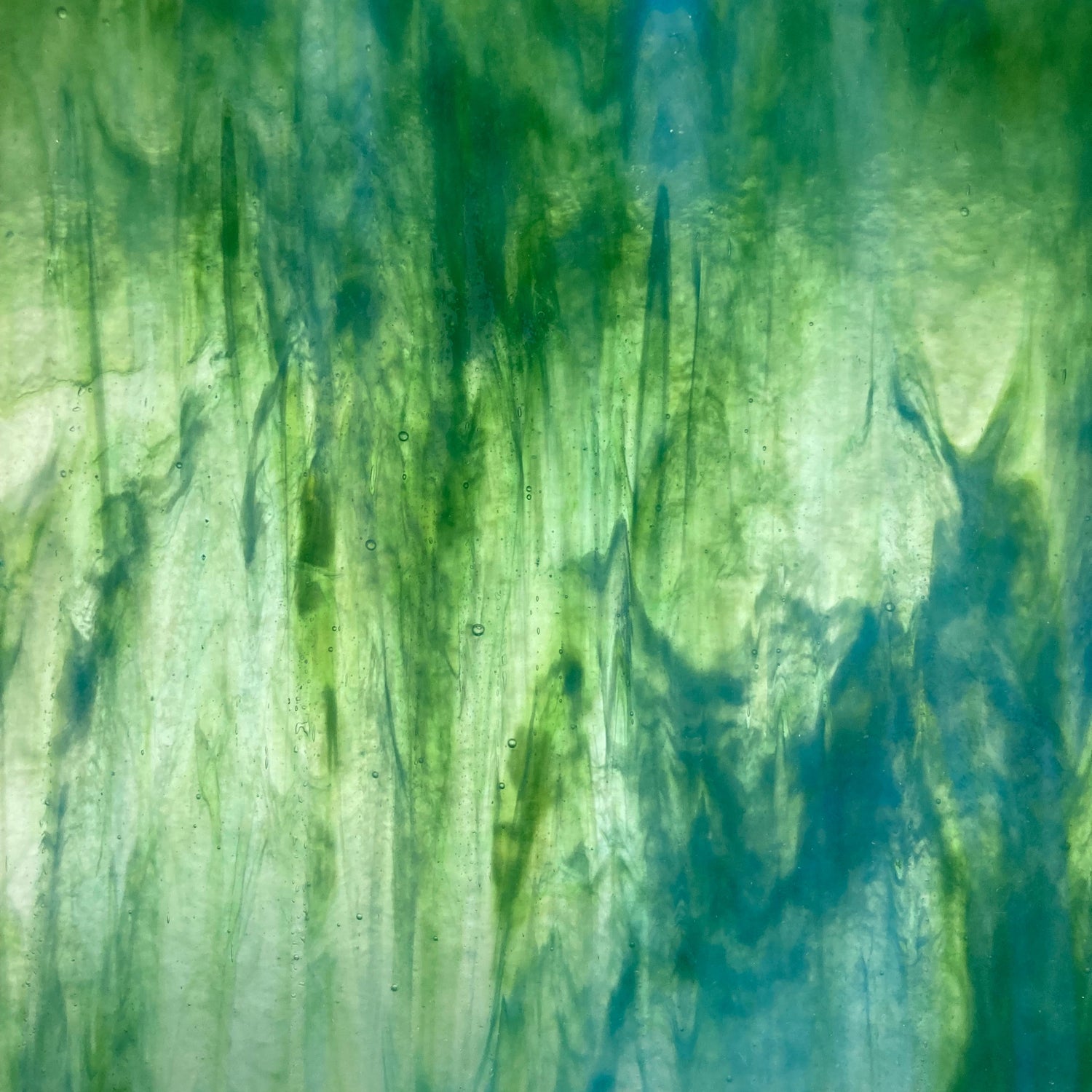 White Ice, Blue, Green Combinations Stipple