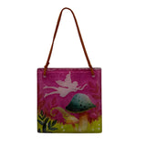 Suncatcher Embossed hand painted mushroom scenes