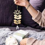 Suncatcher Lotus/African Turquoise - Stained Glass Express 