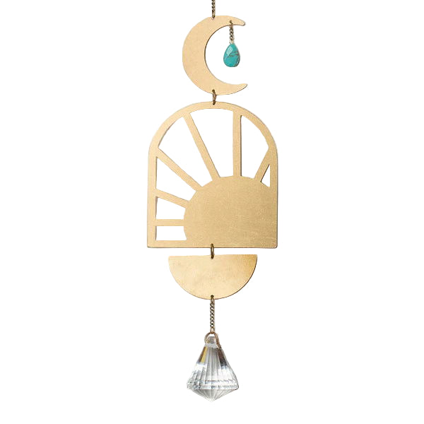 Suncatcher Sunshine/Turquoise - Stained Glass Express 